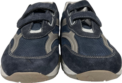 SAS Men’s Blue Suede Comfort Walking Sneakers - 12 Wide