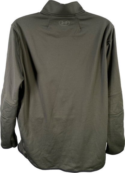 Under Armour Men’s Green ColdGear Reactor 1/4 Zip Pullover Sweatshirt - XXL