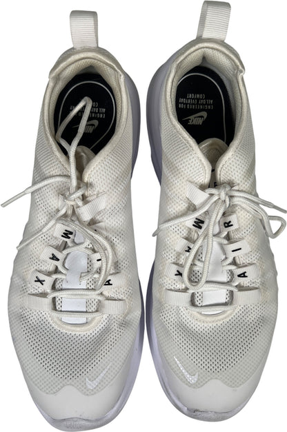 Nike Air Max Women’s White Axis Lace Up Athletic Shoes - 8