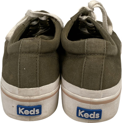 Keds Women’s Green Canvas Jump Kick Duo Platform Sneakers - 10