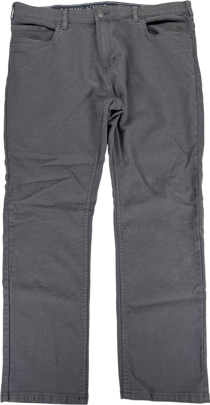 Jacks New York Men’s Gray Straight Fit Stretch Pants - 40x30