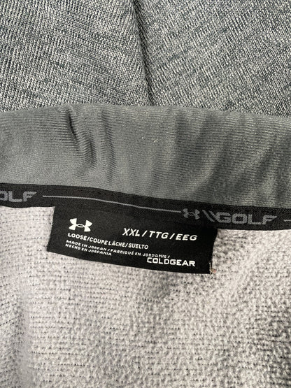 Under Armour Golf Men’s Gray 1/4 Zip Long Sleeve Pullover Sweatshirt - XXL