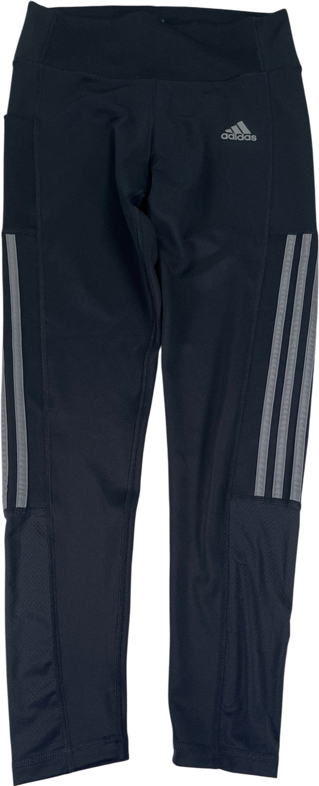 Adidas Women’s Black Aeroready Mesh Ankle Athletic Leggings - M