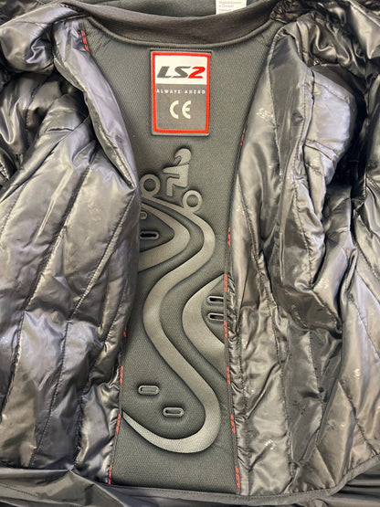 LS2 Apparel Women’s Black Endurance Motorcycle Riding Jacket - 3XL