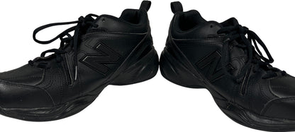 New Balance Women’s Black Leather 608 Lace Up Athletic Shoes - 11