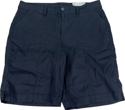 Chico’s Women’s Black Poplin Casual Shorts - 2.5/US 14
