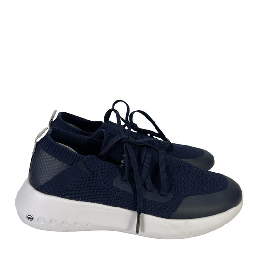 Peter Millar Men's Navy Blue Drift V2 Sneaker - 8