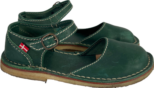 Duckfeet Women’s Turquoise Green Leather Mols Mary Jane Shoes - 40/US 9.5