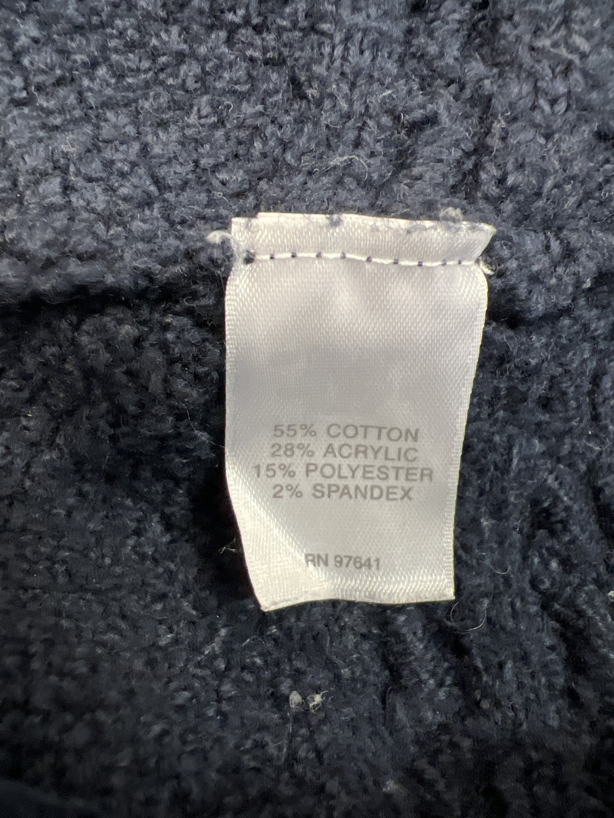 J.Jill Women’s Blue Cable Knit Long Sleeve Sweater - S Petite