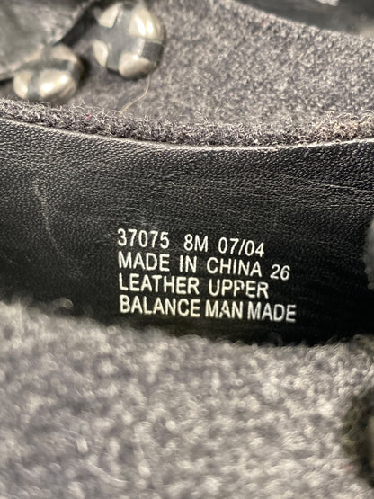 Clarks Women’s Black Leather Certina Ease Slip On Walking Shoes - 8