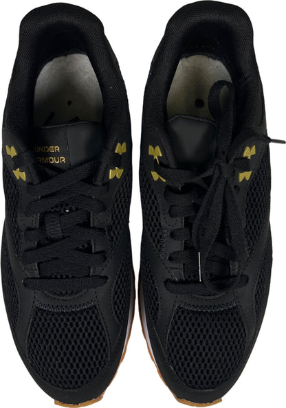 Under Armour Women’s Black Lace Up Athletic Jogger Sneakers - 9.5