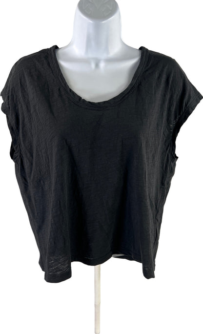 Athleta Women’s Black Sleeveless Scoop Neck Shirt - S