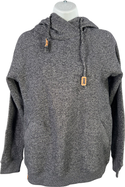 TenTree Women’s Black Meteorite Burney Pullover Hoodie Sweatshirt - XS