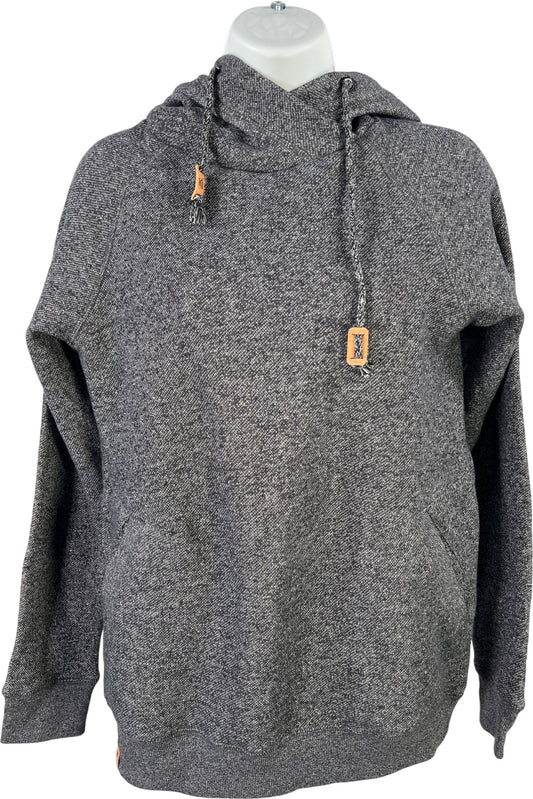 TenTree Women’s Black Meteorite Burney Pullover Hoodie Sweatshirt - XS