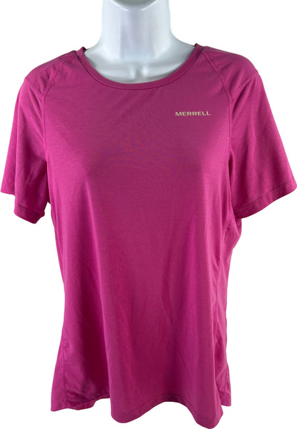 Merrell Women’s Purple Short Sleeve Athletic T-Shirt - M
