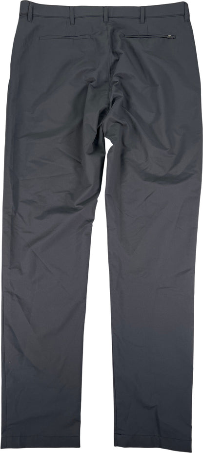 Banana Republic Men’s Black Slim Traveler Dress Pants - 38x34