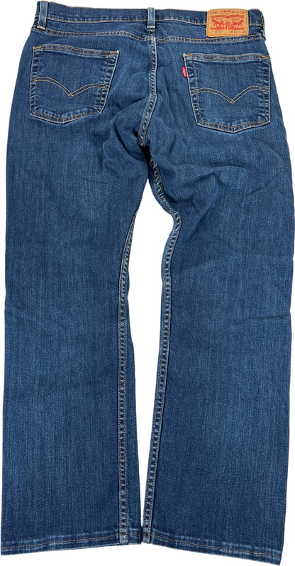 Levi’s Men’s Medium Wash 513 Slim Fit Denim Jeans - 33x30