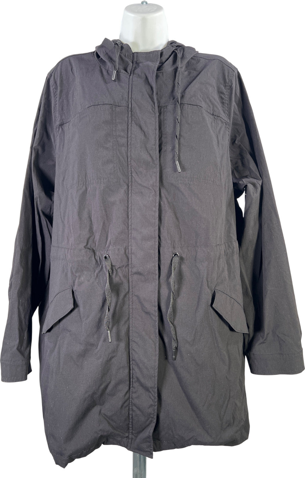 Happy Camper by Torrid Women’s Black Long Sleeve Hooded Jacket - Plus 3