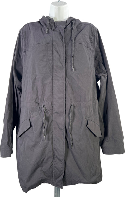 Happy Camper by Torrid Women’s Black Long Sleeve Hooded Jacket - Plus 3