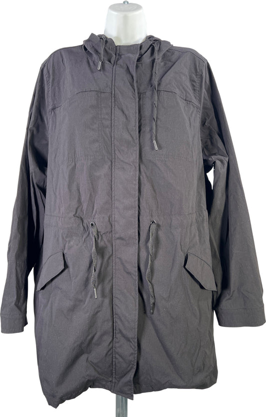 Happy Camper by Torrid Women’s Black Long Sleeve Hooded Jacket - Plus 3