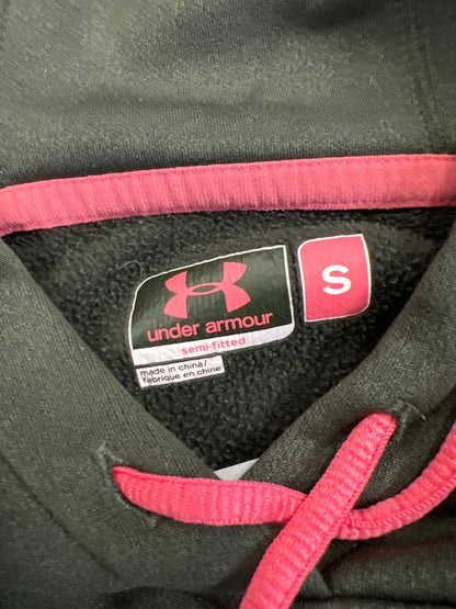 Under Armour Women’s Green Fleece Lined Semi-Fitted Pullover Sweatshirt - S