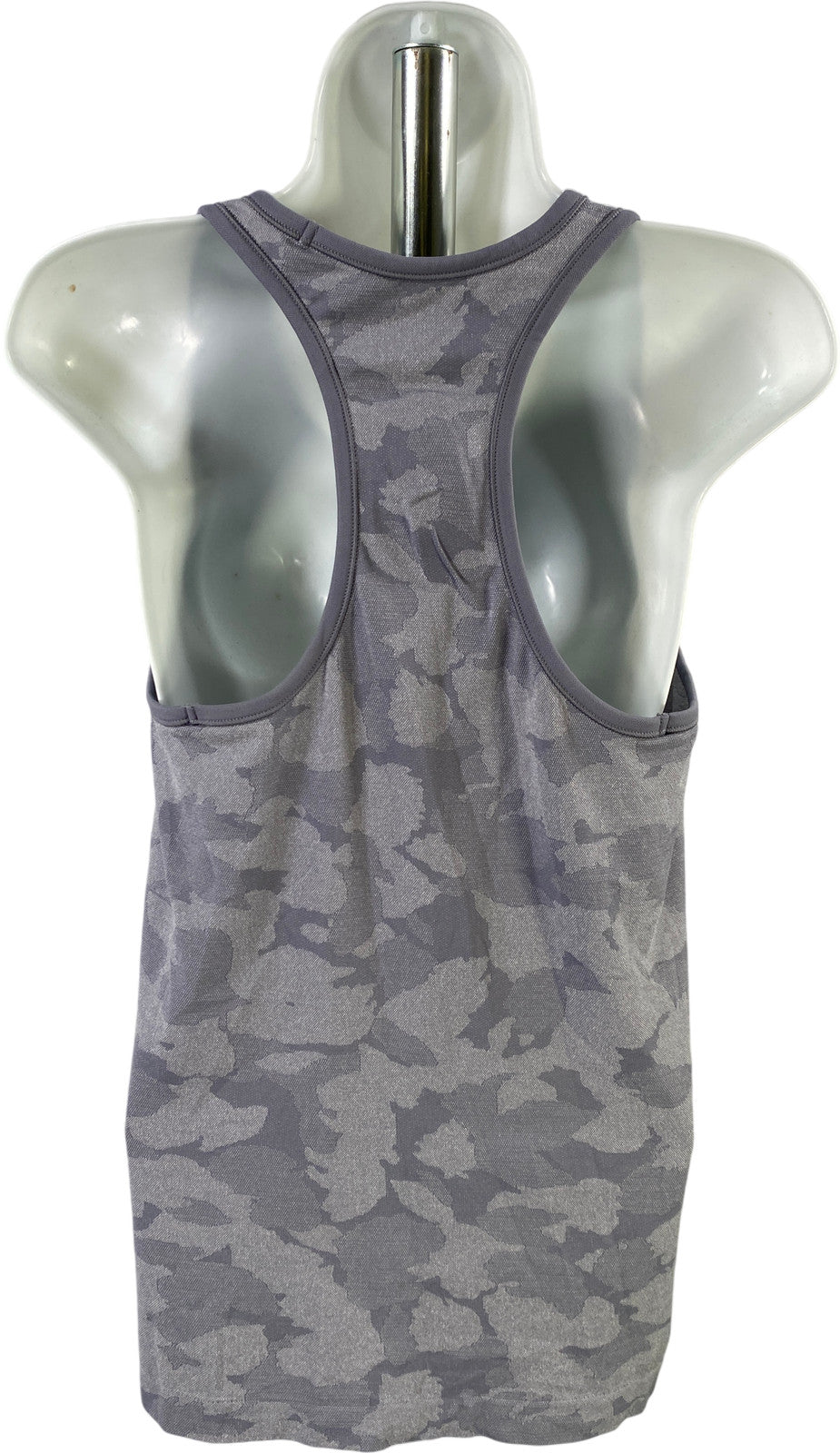 Athleta Women’s Gray Camouflage Racerback Athletic Tank Top - L