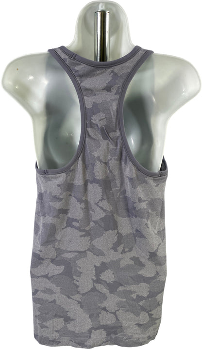 Athleta Women’s Gray Camouflage Racerback Athletic Tank Top - L