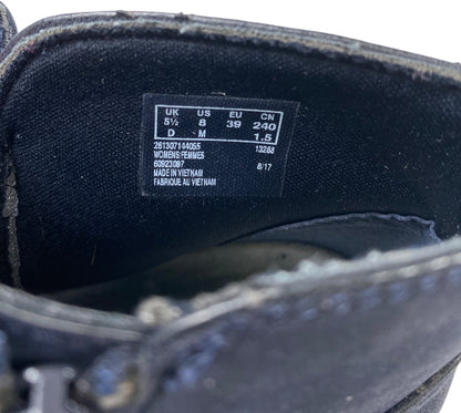 Clarks Cloudsteppers Women’s Blue Caddell Tropic Wedge Booties - 8