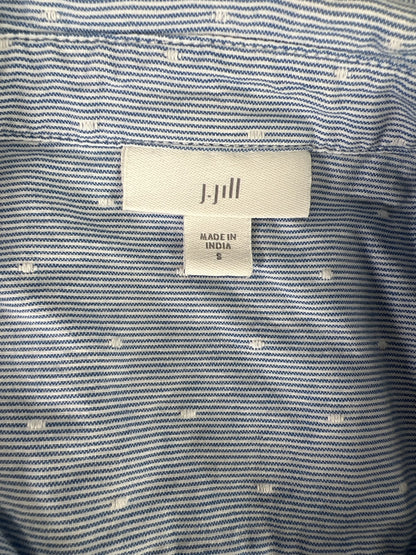 J.Jill Women’s Blue Long Sleeve Button Up Blouse - S