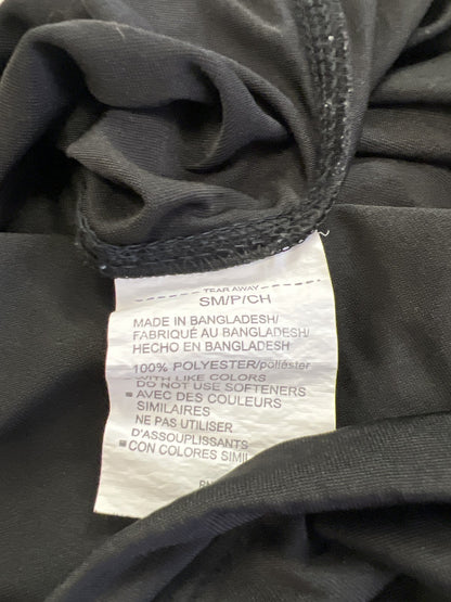 Under Armour Women’s Black Loose Fit HeatGear Hooded Athletic Shirt - S