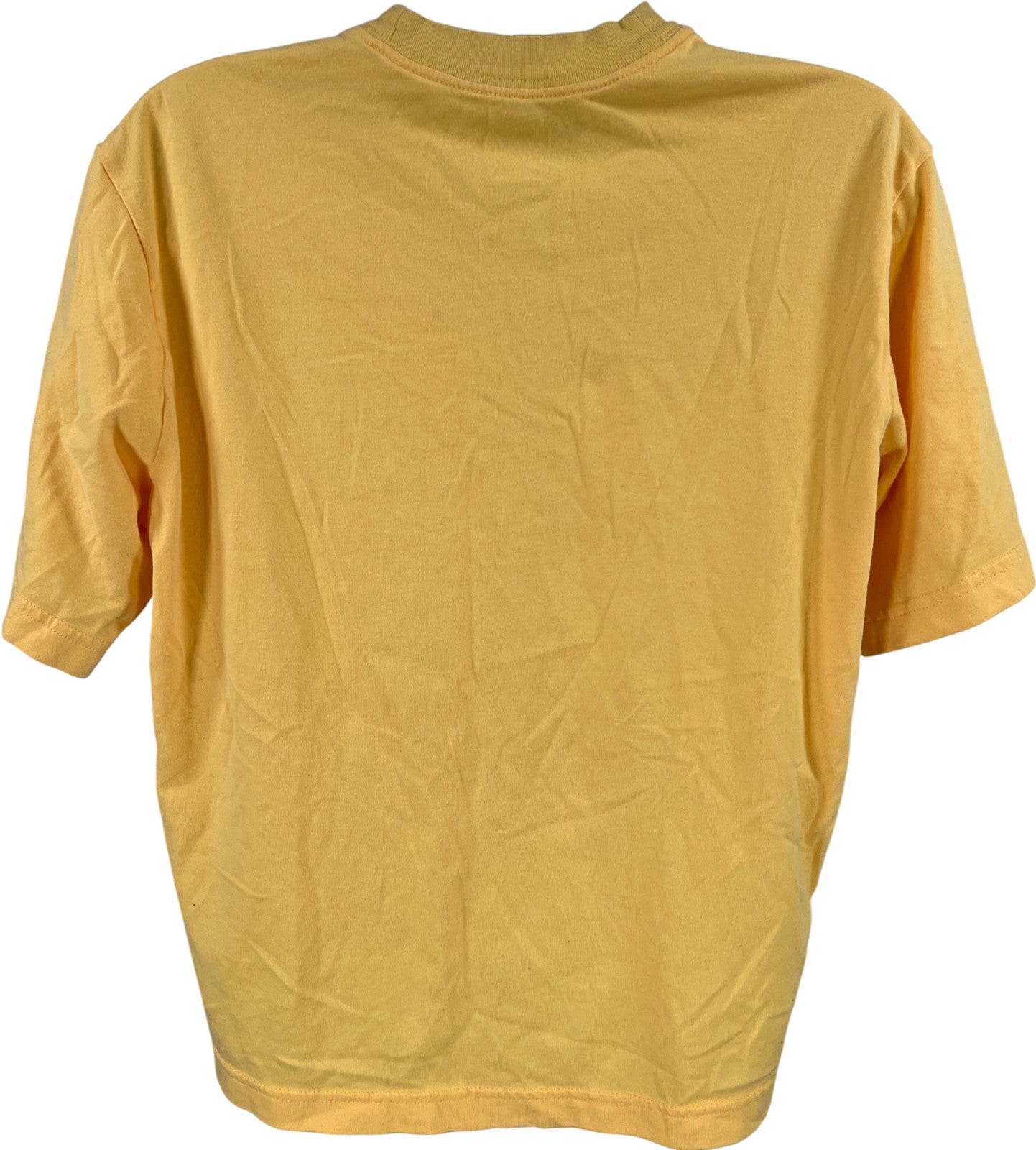 Nike Women’s Yellow Rainbow Logo Dri-Fit Short Sleeve T-Shirt - L