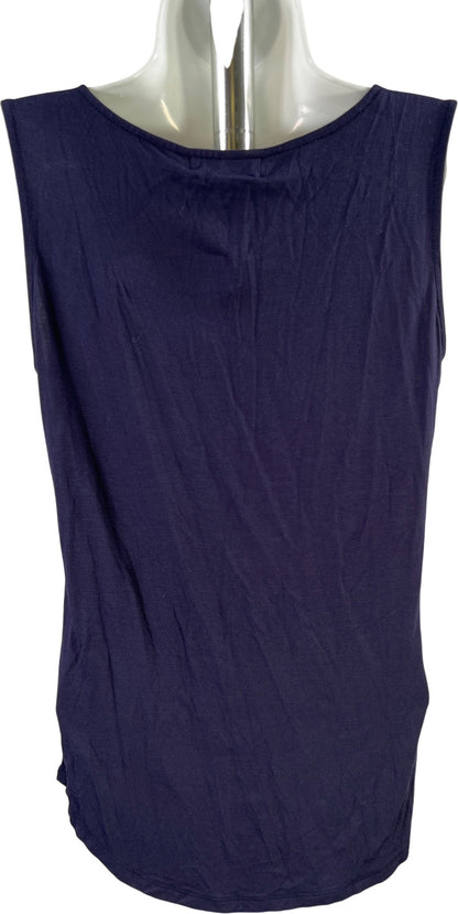 Calvin Klein Women’s Navy Blue Basic Tank Top - S