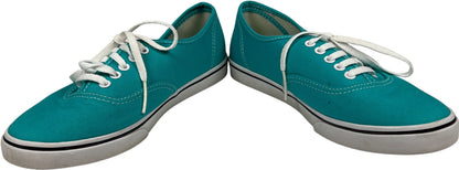 Vans Women’s Blue Low Top Canvas Lace Up Sneakers - 6.5