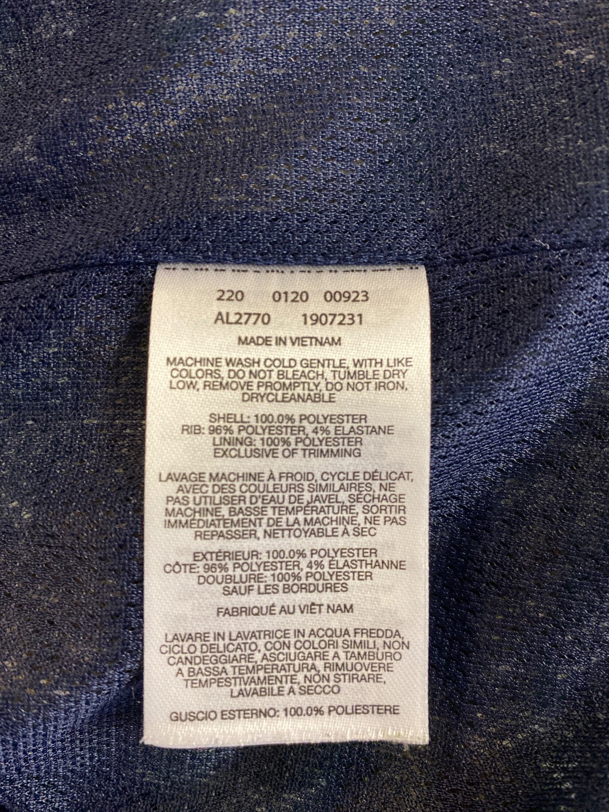 Columbia Women’s Blue/Green Bundle Up Camo Full Zip Fleece Jacket - L