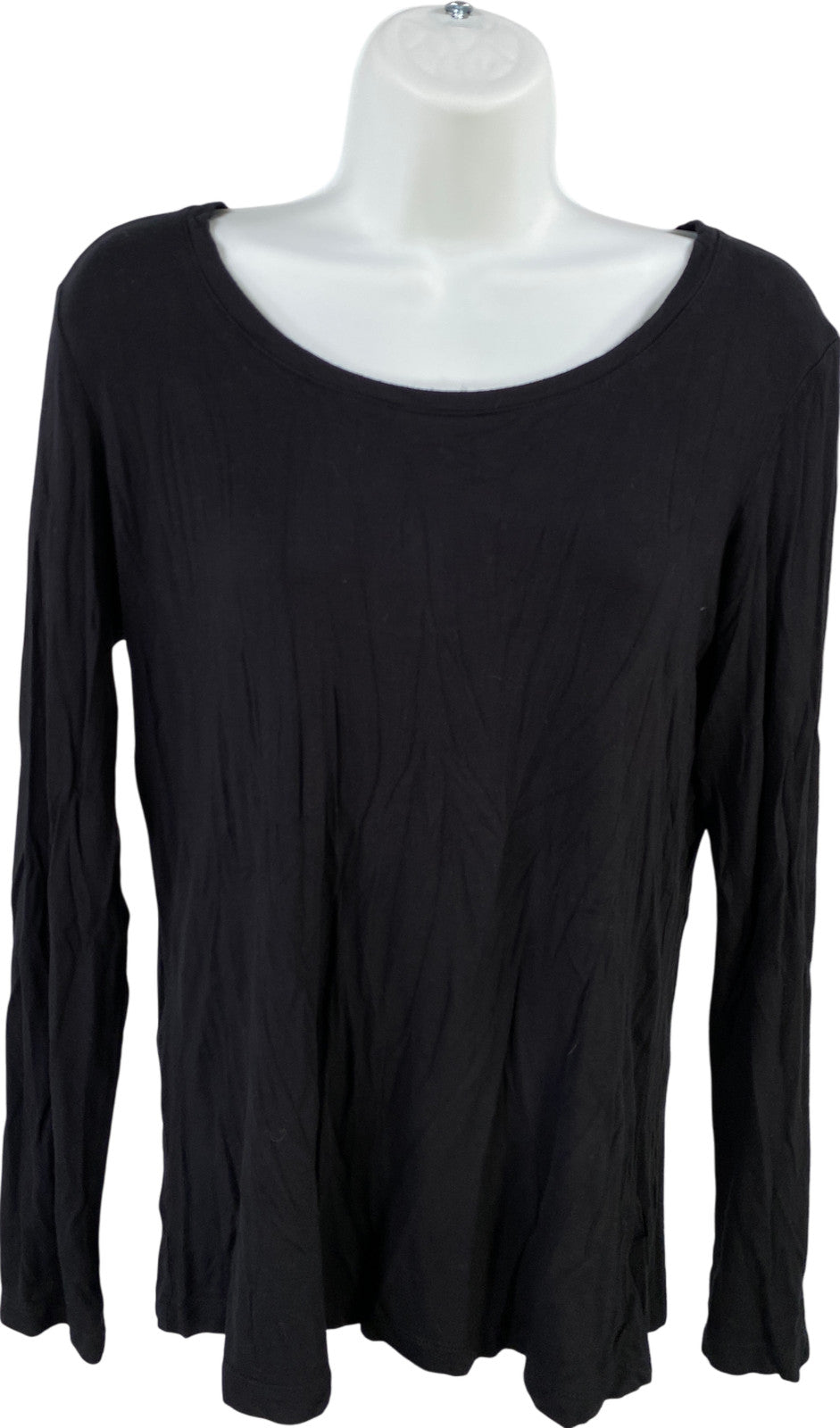 Tahari Women’s Black Long Sleeve Casual Shirt - M