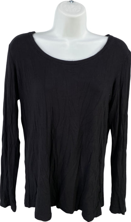 Tahari Women’s Black Long Sleeve Casual Shirt - M