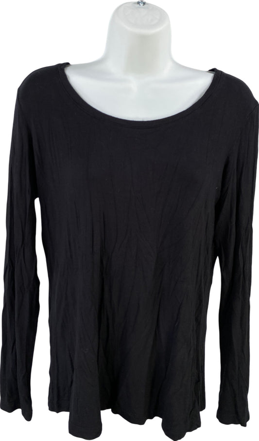 Tahari Women’s Black Long Sleeve Casual Shirt - M