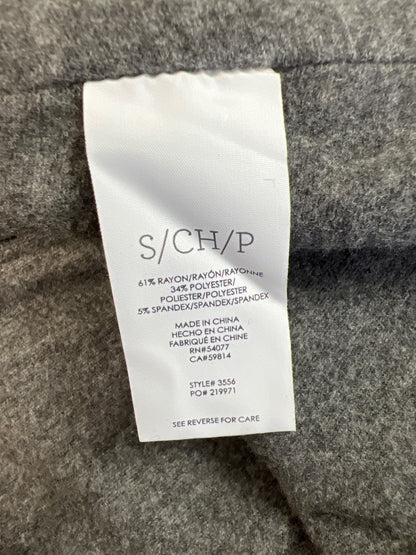 Cabi Women’s Gray Rebel Motto Asymmetrical Zip Jacket - S