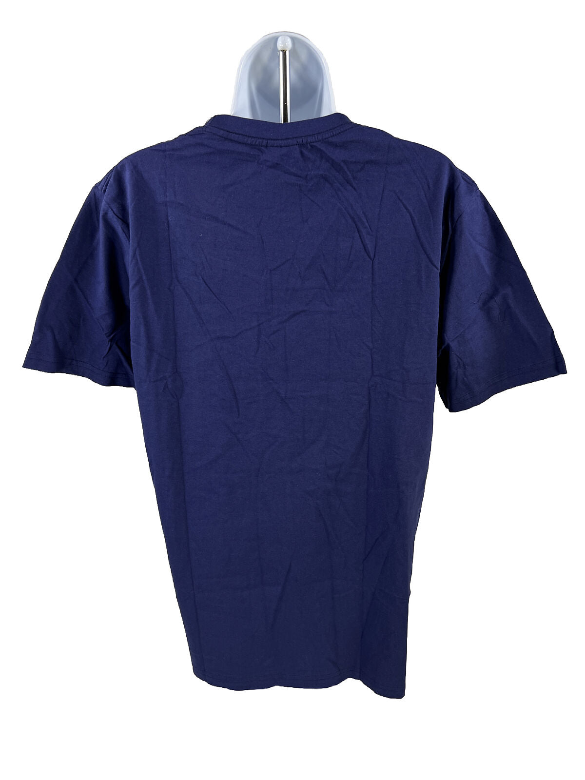 NUEVA camiseta de manga corta adidas Kick Boxing azul/dorada para mujer - XL