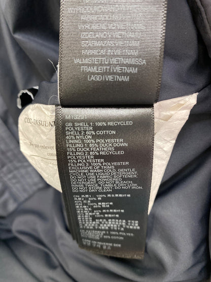 Marmot Men’s Gray/Blue Duck Down Insulated Full Zip Hooded Puffer Coat - L