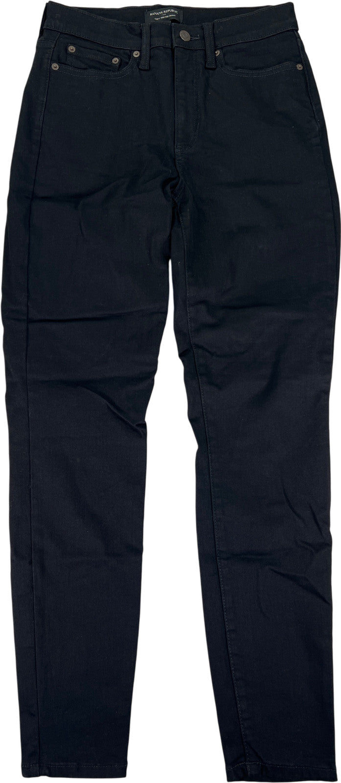 Banana Republic Women’s Black Curvy High Rise Skinny Denim Jeans - 28/6