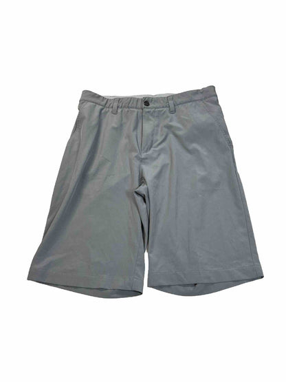 Adidas Men's Gray Athletic Golf Shorts - 32