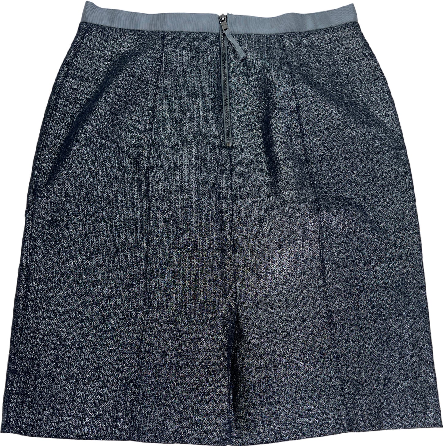 LOFT Women’s Black Metallic Pencil Skirt - 2