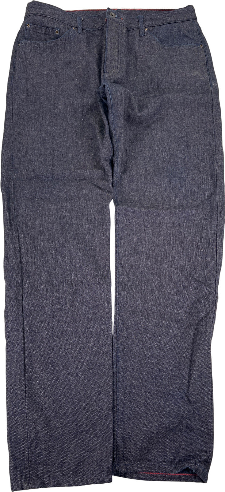 Raleigh Denim Men’s Blue Dark Wash Graham Straight Leg Jeans - 36