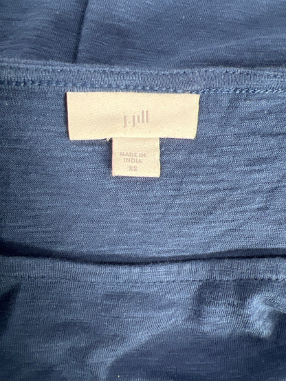 J.Jill Women’s Blue 3/4 Bell Sleeve T-Shirt - XS