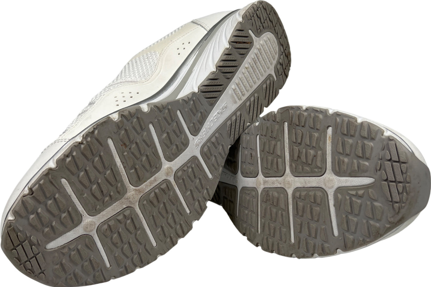 Skechers Women’s White Gratis Memory Foam Slip On Sport Sneakers - 11