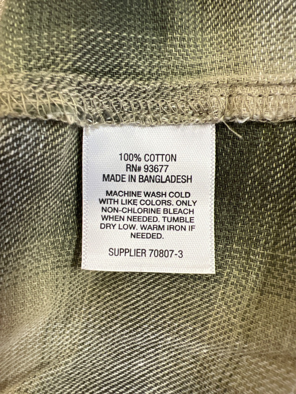 Ana Women’s Green Plaid Long Sleeve Button Up Flannel Shirt - Plus 4X