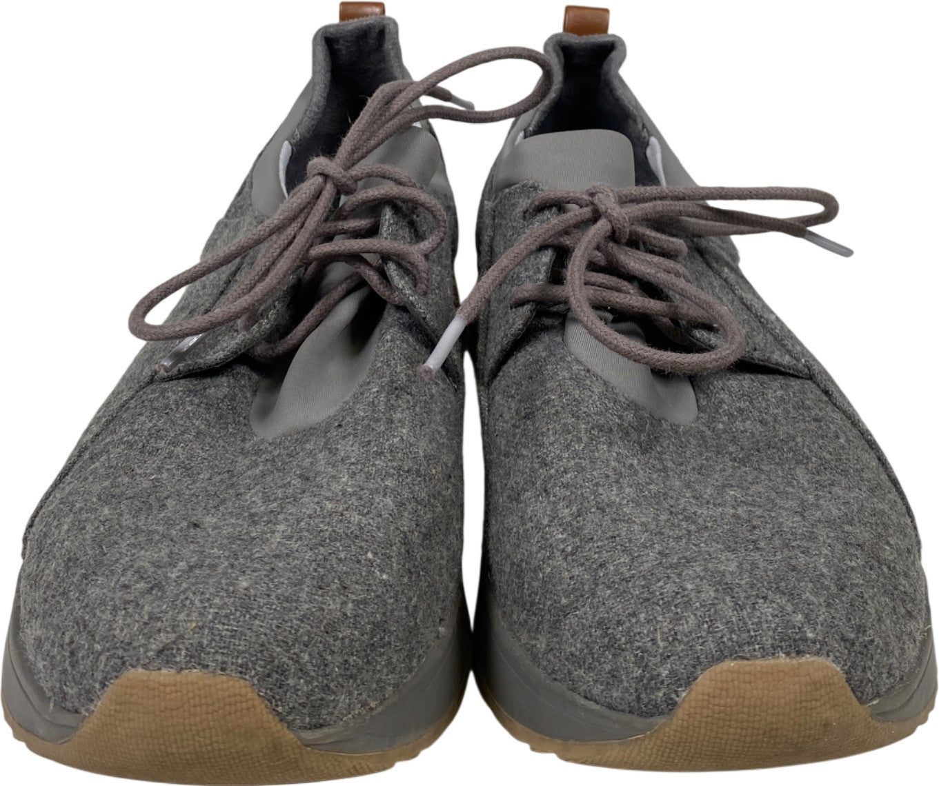 Dr. Scholls Women’s Gray Texture Lace Up Walking Shoes - 8