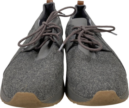 Dr. Scholls Women’s Gray Texture Lace Up Walking Shoes - 8