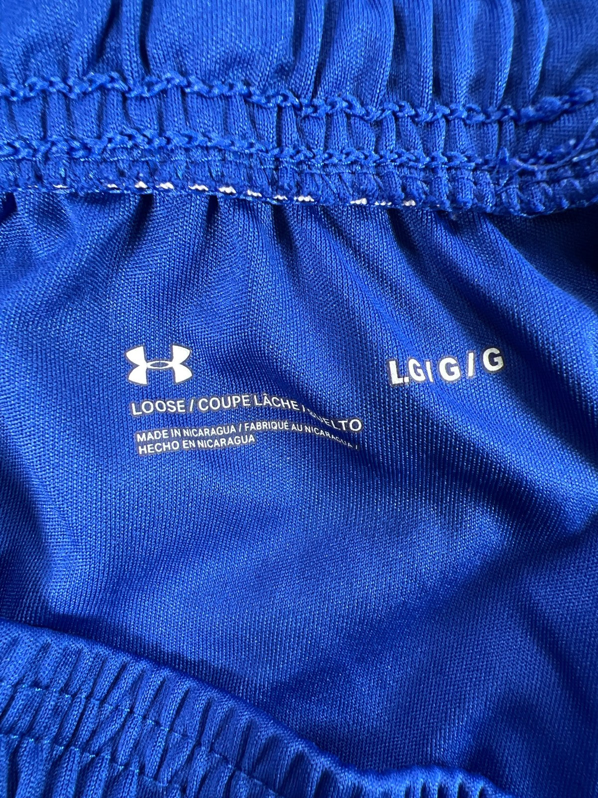 Under Armour Men’s Blue Tech Graphic 10 in Athletic Shorts - L